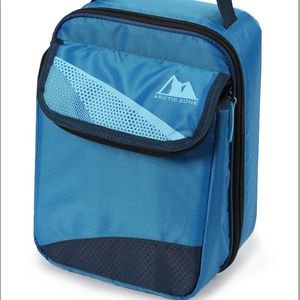 Light green/blue lunch box